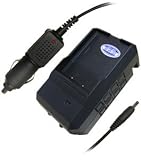 Casio Exilim EX-Z75 - Replacement Battery Charger (Incl. Car Plug Adapter)