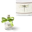 Dragonfly Squat 5" High Decorated Small Apothecary Jar