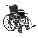 Veranda Wheelchair - Fixed, Full-Length Padded Arms, 18, Swingaway Elevating Legrests