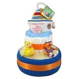 Sesame Street S.S. Rubber Duckie 2 Tier Diaper Cake