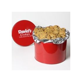David's Cookies Chocolate Chip 4lb Tin