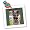 German Shepherd Portrait - 10x10 Quilt Square