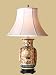 Imari Vase Lamp with Hand Made Shade Image