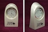 Texas State Bobcats Clock-Arc/Texas State And Supercat/ 3.25 X 2