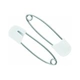 Locking Diaper Pins, Stainless Steel, 8 Pack Ass't Colors