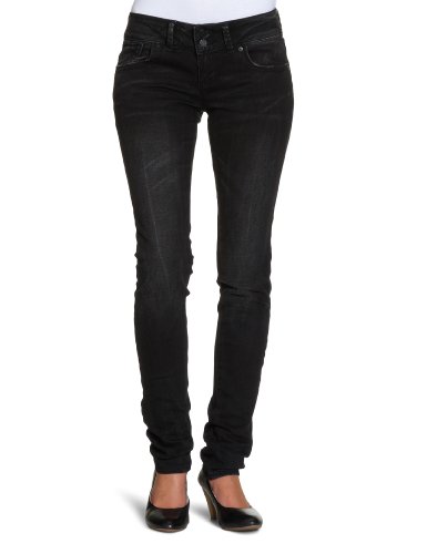 LTB Jeans Damen Jeanshose/ Lang  5065 / Molly R&ouml;hre, Gr. 31/34, Schwarz (Black Wave Wash 1 Preisvergleich