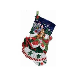 Bucilla-18-Inch-Christmas-Stocking-Felt-Applique-Kit-Princess