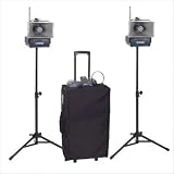 Half-Mile Hailer Kit with Wireless Powered Speakers