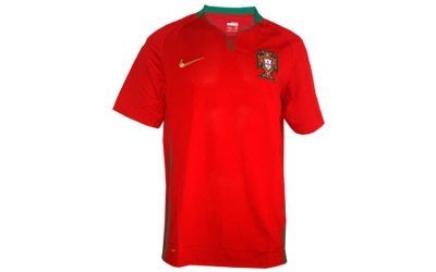 NIKE Portugal Fußball Heimtrikot, rot, L