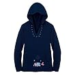 Disney Eeyore and Piglet Hooded V-Neck Fleece Pullover