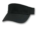 Plain Single Sports Visor- Black