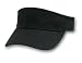 Plain Single Sports Visor- Black