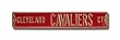 Cleveland Cavaliers Court Ct Sign 6 x 36 NBA Basketball Street Sign