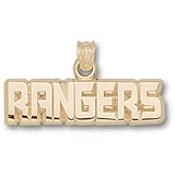 New York Rangers 1/4in 10k Pendant/10kt yellow gold