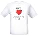 I Love Wilmington, NC T-Shirt, XL