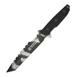 Smith and Wesson Kampfmesser, Stahl 440 A, G-10-Schalen,, Nylonscheidevon "SMITHWESS"