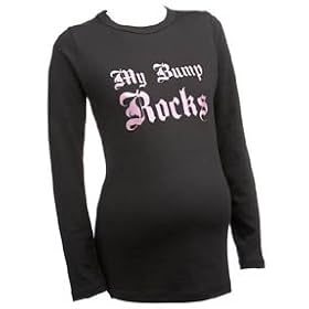My Bump Rocks Cool Rock Maternity T-shirt