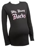 My Bump Rocks Cool Rock Maternity T-shirt