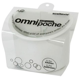 omnipoche オムニポッシュ（吸盤付き）Ag+　ホワイト