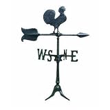 Whitehall Prod. WV3-A-76SR-BKND Rooster Weathervane