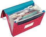 Produkt-Bild: Leitz 45880024 F&auml;chermappe Change, A4, 6 F&auml;cher, PP, himbeer