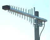 Wittenberg Antennen + Technik GmbH LAT 54 GSM/UMTS Au�enantenne inkl. 10m Anschlusskabel und FME Stecker
