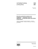 ISO 841:2001, Industrial automation systems and integration - Numerical control of machines - Coordinate system and motion nomenclature