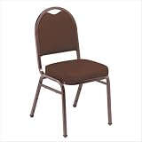 National Public Seating 9200-Special Order Vinyl-G-VC-D6 Series 9200 Dome-Back Stacker with Vinyl