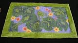 FROG pond fringed BATH RUG bathroom mat home decor