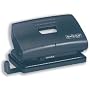 Rapesco 810-P Compact 2-Hole Punch ABS-top Capacity 12x 80gsm Black Ref PF87S0B1