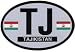 Tajikistan Oval decal