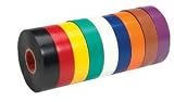 Techni-Tool Economy Grade Electrical Tape,Blue 3/4X66'