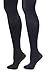 Melas Women's Microfiber Opaque Control Top Tights Black S-M
