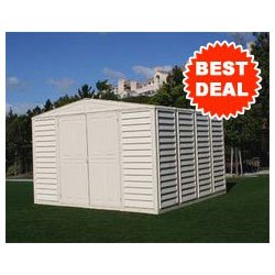 DuraMax 10 x10 Stronglasting Vinyl Sheds