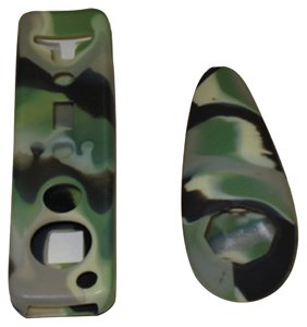Wii Remote & Nunchuk Jungle Camo Skins