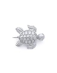 Sterling Silver Turtle Pin/Brooch