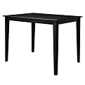 Adams Counter Height Table Black