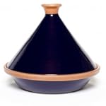 Tunisian Ceramic Cobalt Blue Cookable Tagine