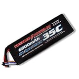 Thunder Power RC G6 Sport Race 35C 6600mAh 2-Cell 2S 7.4V Lipo Battery by Thunder Power RC