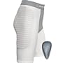 McDavid 7242YCFT Youth HexPad Sliding Shorts With Flex Pocket - White Large