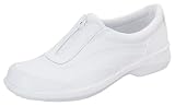Women's Scrub Star Heather with Zip Up Upper (White)