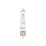Bulbrite Q100FR/MC 120-Volt Halogen JD Type Mini-Candelabra E11 Bulb, Frosted, 100-Watt