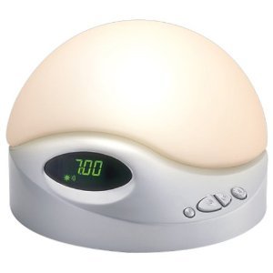 BioBrite Digital SunRise Alarm Clock (Model 88628W) With White Noise