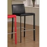29 Inch Bar Stool (Set of 2) in Black - Coaster