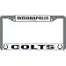 Indianapolis Colts Chrome License Plate Holder