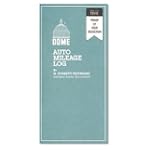 DOM770-Dome 770 - Auto Mileage Log, Undated, 3-1/4 x 6-1/4, 32 Forms