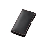 レイ・アウト Xperia acro HD用フラップタイプレザージャケット/ブラック RT-SO03DLC1/B