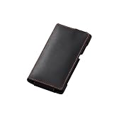 レイ・アウト Xperia acro HD用フラップタイプレザージャケット/ブラック RT-SO03DLC1/B