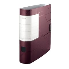 Leitz 10260076 Ordner Active Prestige 180�, PP, A4, breit, mahagoni