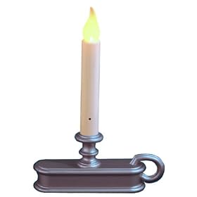 Good Tidings 0190002 LED Single-Tier Window Candle with Light Sensor
